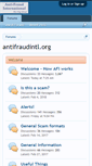 Mobile Screenshot of antifraudintl.org