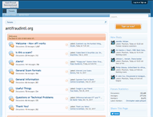 Tablet Screenshot of antifraudintl.org